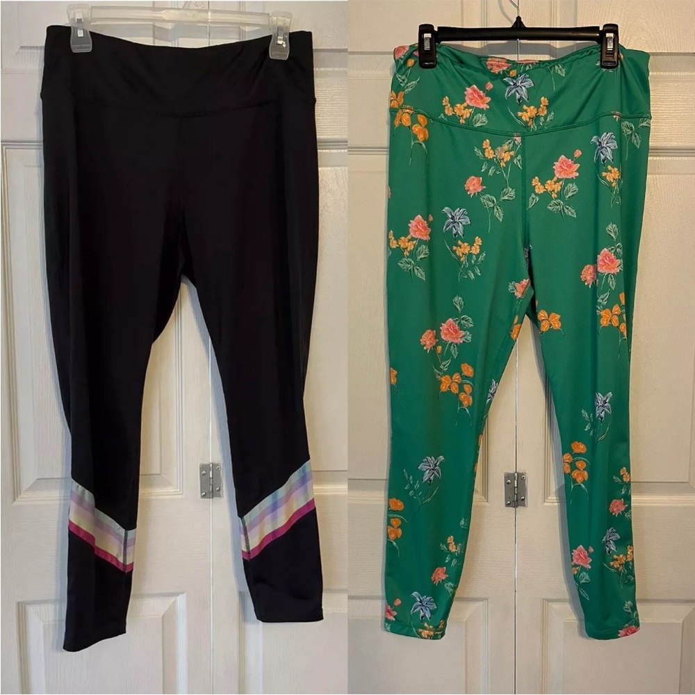 crown ivy Lot 2 Leggings Size XL